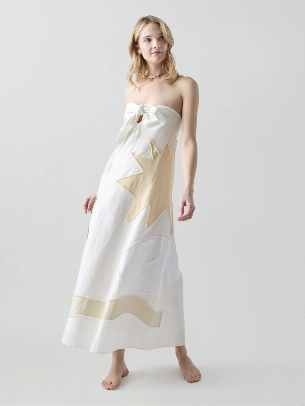 Patmos Tie Dress Large